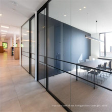 Factory Directly Single Glass Partitions Sound Proof Double Glazed Partition Wall for Office Space Division